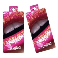 MyBagTag - Lips Luggage Tag Set 2pce