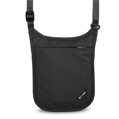 Pacsafe - Coversafe V75 RFID-Blocking Neck Pouch Black 1 Pacsafe - Coversafe V75 RFID-Blocking Neck Pouch Black