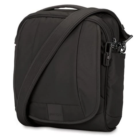 Pacsafe - Metrosafe LS200 Anti-Theft Shoulder Bag Black 1 Pacsafe - Metrosafe LS200 Anti-Theft Shoulder Bag Black