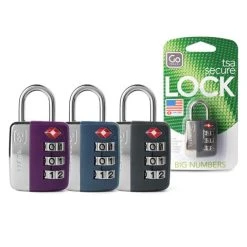 Go Travel - TSA Big Wheel Combination Padlock