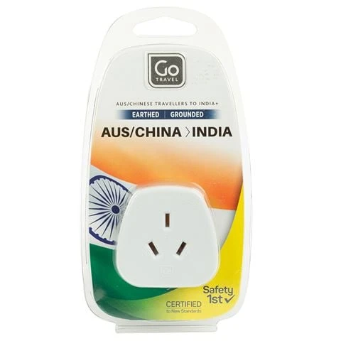 Go Travel - Indian Adaptor 1 Go Travel - Indian Adaptor