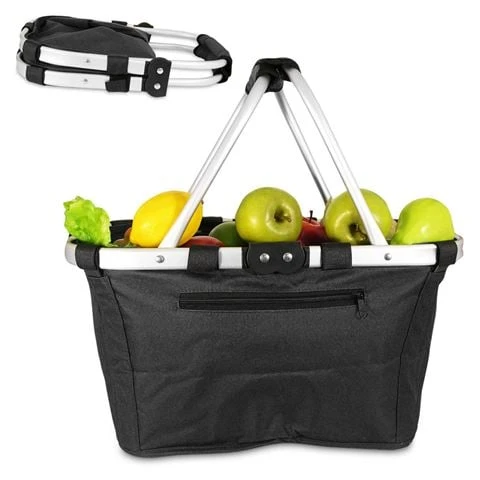 Sachi - Two Handle Carry Basket Black 1 Sachi - Two Handle Carry Basket Black