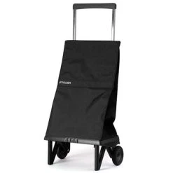 Rolser - Plegamatic Folding Shopping Trolley Black